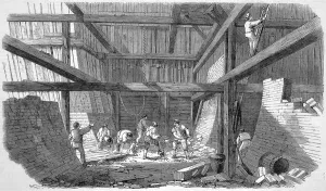 Short Prints: Commencement of the tunnel at Kings Cross
