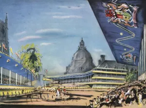 Processional Prints: Commonwealth and Empire Stands at Coronation, 1953