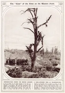 Communications Prints: Communications During the British Advance 1916