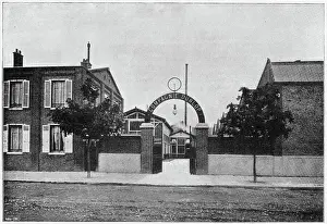 Exterior Prints: Compagnie Dunlop - Manufacturing Dunlop Tyres 1896
