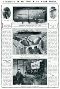 Motion Prints: Completion of the new Earls Court station, London