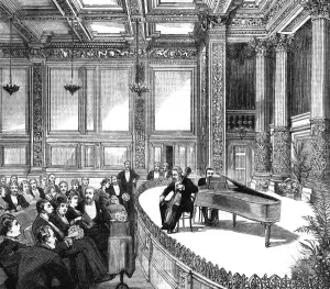 Institute Prints: Concert at Princes Hall, 1883