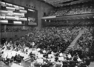 Balcony Prints: Concert in Royal Festival Hall, South Bank, London