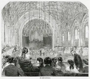 Public Prints: Concert in St James's Hall, London Date: 1858