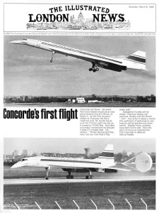 Aeroplane Prints: Concordes First Flight