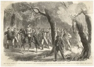 Burning Prints: Confederate Forces