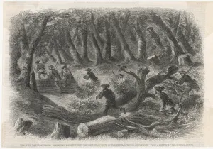 Virginia Prints: Confederate Retreat