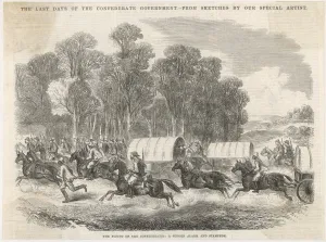 Retreat Prints: Confederates Flight