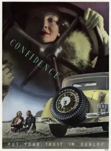 Driving Prints: Confidence put your trust in Dunlop