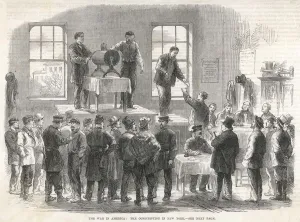 Ballot Prints: Conscription New York