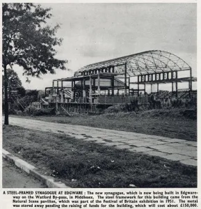 Building Prints: Construction of the Edgware Synagogue
