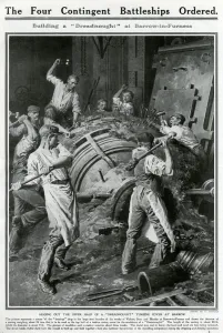 Shop Prints: Four Contingent Battleships Ordered 1909