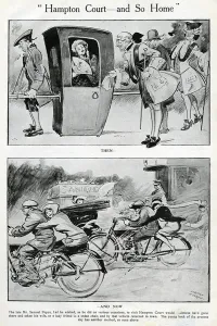 Trip Prints: Two contrasting forms of transport, then and now