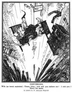 Explosion Prints: Convincing by W. Edward Wigfull, WW1