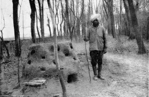 Indian Prints: A cook of the Indian expeditionary force at the front