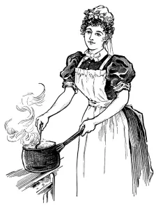 Cook Prints: COOK STIRRING PAN