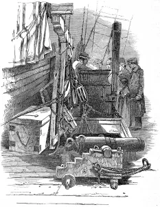 1849 Prints: Cooking Soup on an Emigrant Ship, 1849