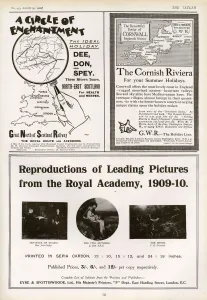 Scotland Prints: The Cornish Riviera and other ads