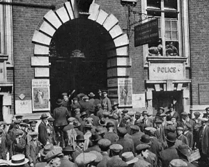 Enlist Prints: Cornishmen at the Central Recruiting Office, WW1