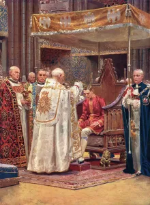 Ceremonial Prints: Coronation 1937 - The Anointing