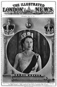 Sceptre Prints: Coronation 1953, Illustrated London News front cover