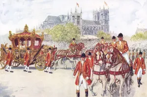 Coach Prints: Coronation coach 1937 for George VI