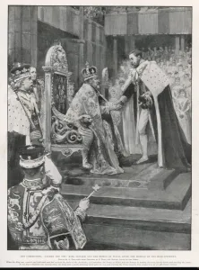 Crowned Prints: Coronation Edward VII