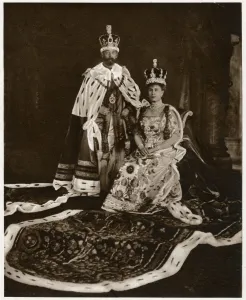 Jewels Prints: Coronation of King George V and Queen Mary 1911