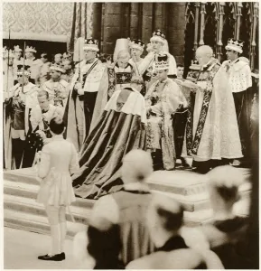 Pageantry Prints: Coronation, Receives Homage 1937