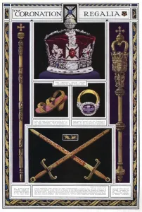Monarchs Prints: Coronation regalia