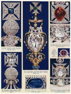 Jewels Prints: Coronation regalia jewels