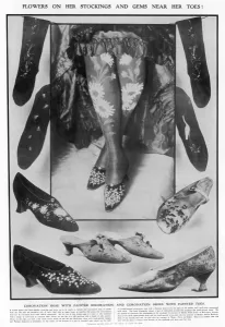 Year Prints: Coronation Shoes & Hose
