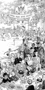 Vicar Prints: Coronation Tea Party (advertisement)