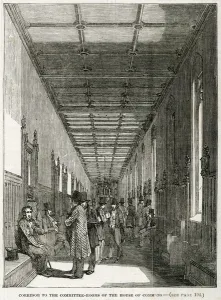 Committee Prints: Corridor to the Committee-Rooms of House of Commons