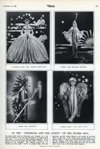 Hospital Prints: Four costumes for the Eclipse Ball
