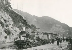 Golden Prints: The Cote D Azur Express at Monte Carlo