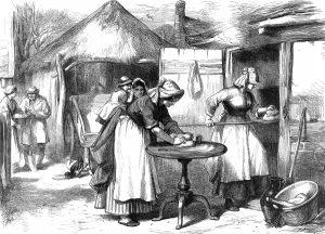 Village Prints: Cottage Life in Warwickshire: Baking Day