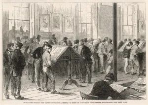 Manchester Prints: Cottonworkers Read News