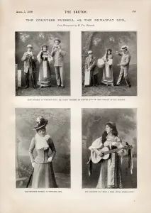 Girl Prints: The Countess Russell as the Runaway Girl