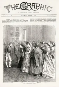 Ceremonial Prints: Court held by Queen Victoria at Buckingham Palace
