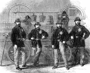 Standing Prints: Coventry Volunteer Fire Brigade, 1862