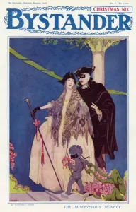 Mask Prints: Front Cover of The Bystander 1928