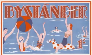 Swim Prints: Front cover from the Bystander