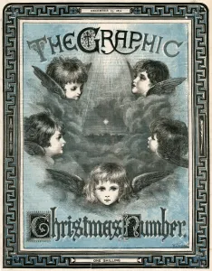 December Prints: Front cover of Graphic - Christmas 1870