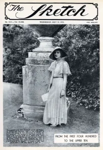 Long Prints: Front cover, Hon Phyllis Astor on her engagement