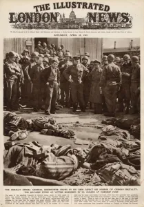 Issue Prints: Cover of The Illustrated London - April 28th issue 1945