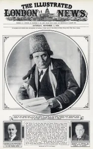 John Prints: Front cover of the Illustrated London News, 1st November 1924, featuring M