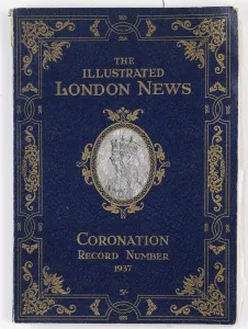 Sixth Prints: Front cover of ILN coronation number for George VI