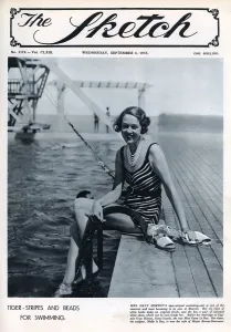 West Prints: Front cover, Mrs Gray Horton, Tiger-Stripes and Beads