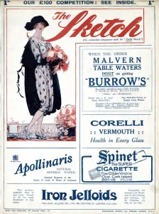 Table Prints: Front cover of the Sketch, 19 October 1921
